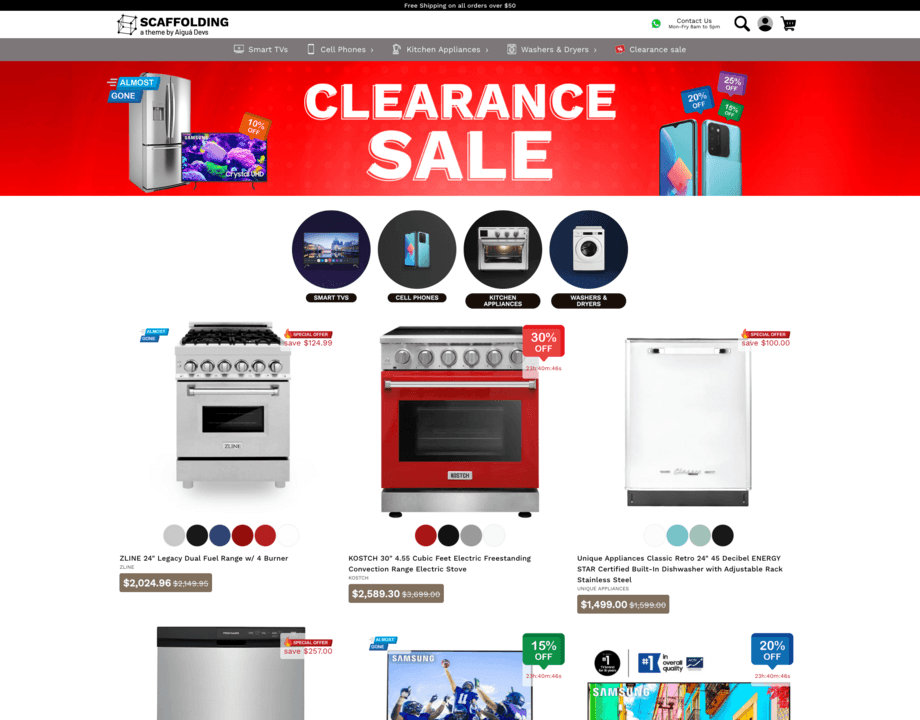 Scaffolding Soft Dark