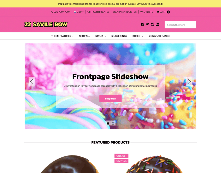 22 Savile Row Contrast